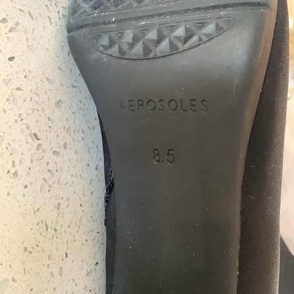 New in box AEROSOLES Cinnamon Black Stretch 8.5 size - Picture 3 of 7